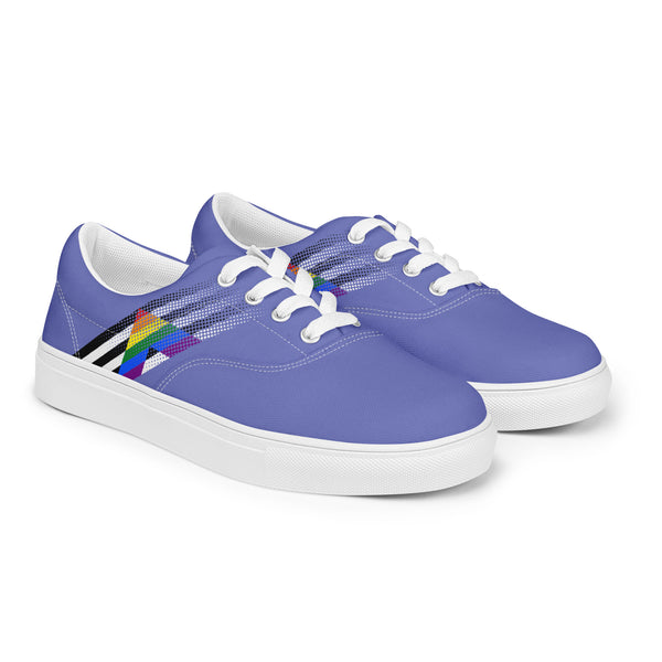 Ally Pride Colors Modern Blue Lace-up Shoes - Women Sizes