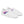 Cargar imagen en el visor de la galería, Genderfluid Pride Colors Modern White Lace-up Shoes - Women Sizes
