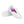 Load image into Gallery viewer, Bisexual Pride Colors Original White Lace-up Shoes
