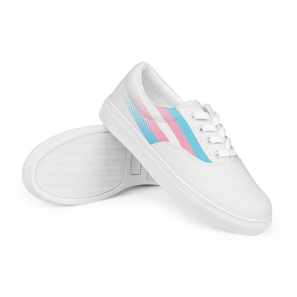 Transgender Pride Lace-Up Shoes