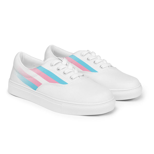 Transgender Pride Lace-Up Shoes