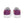 Carica l&#39;immagine nel Visualizzatore galleria, Lesbian Pride Colors Original Purple Slip-On Shoes
