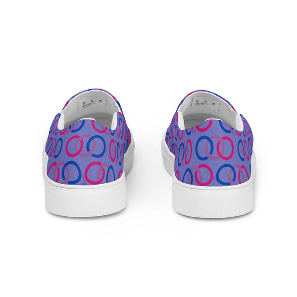 Bisexual Classic Blue Slip-On Shoes