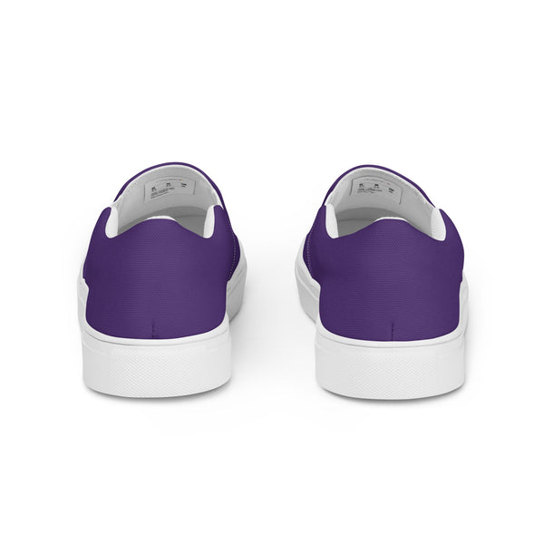 Genderqueer Pride Modern Purple Slip-On Shoes