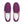 Carregar imagem no visualizador da galeria, Lesbian Pride Colors Original Purple Slip-On Shoes
