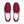 Charger l&#39;image dans la galerie, Lesbian Pride Colors Original Burgundy Slip-On Shoes
