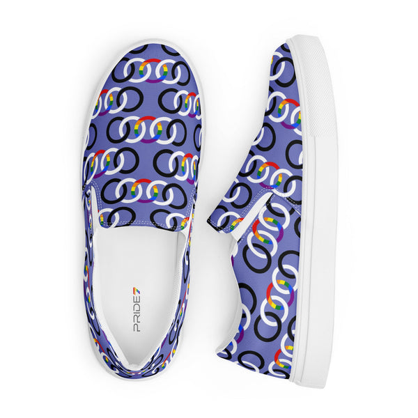 Ally Classic Blue Slip-On Shoes