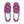 Load image into Gallery viewer, Ally Classic Purple Slip-On Shoes
