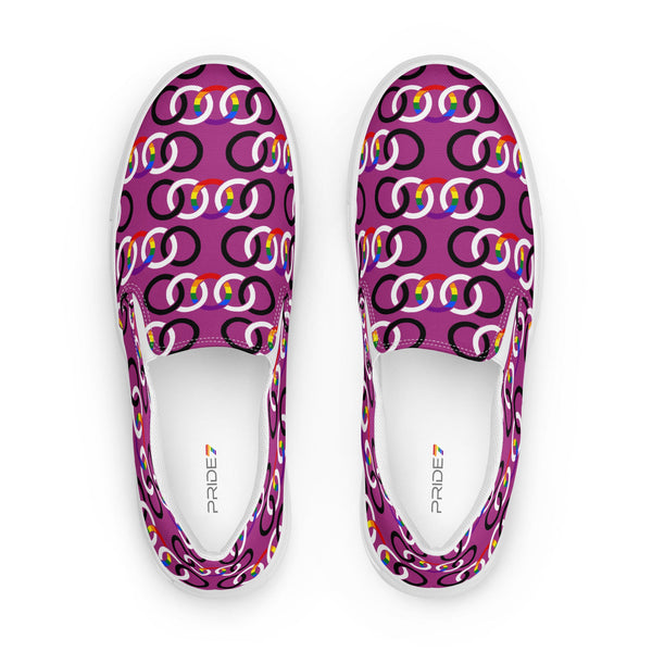 Ally Classic Purple Slip-On Shoes