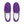 Carregar imagem no visualizador da galeria, Bisexual Classic Purple Slip-On Shoes
