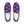 Load image into Gallery viewer, Genderfluid Pride Classic Purple Slip-On Shoes
