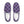 Charger l&#39;image dans la galerie, Genderqueer Pride Classic Purple Slip-On Shoes
