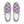 Laden Sie das Bild in den Galerie-Viewer, Non-Binary Pride Classic Purple Slip-On Shoes
