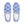 Charger l&#39;image dans la galerie, Omnisexual Pride Classic Blue Slip-On Shoes
