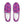 Carregar imagem no visualizador da galeria, Omnisexual Pride Classic Violet Slip-On Shoes
