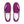 Load image into Gallery viewer, Genderfluid Pride Modern Violet Slip-On Shoes
