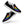 Charger l&#39;image dans la galerie, Gay Pride Modern Black Slip-On Shoes
