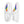 Load image into Gallery viewer, Gay Pride Modern White Slip-On Shoes
