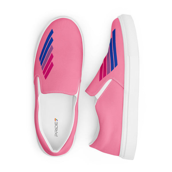 Bisexual Pride Modern Pink Slip-On Shoes