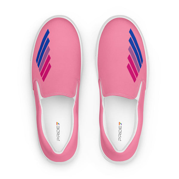 Bisexual Pride Modern Pink Slip-On Shoes