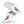 Charger l&#39;image dans la galerie, Bisexual Pride Modern White Slip-On Shoes
