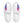 Charger l&#39;image dans la galerie, Bisexual Pride Modern White Slip-On Shoes
