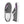 Charger l&#39;image dans la galerie, Asexual Pride Modern Gray Slip-On Shoes
