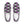 Laden Sie das Bild in den Galerie-Viewer, Asexual Pride Casual Gray Slip-On Shoes
