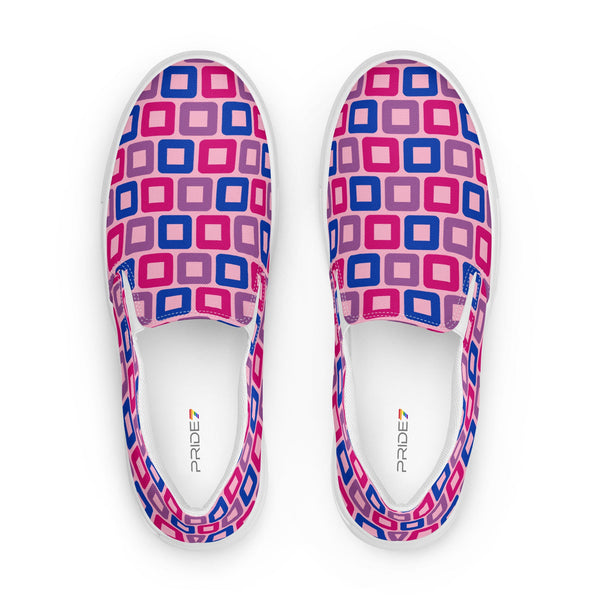 Bisexual Pride Casual Pink Slip-On Shoes