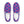 Cargar imagen en el visor de la galería, Bisexual Pride Casual Blue Slip-On Shoes
