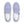 Load image into Gallery viewer, Pinstriped Omnisexual Pride Blue Slip-On Shoes
