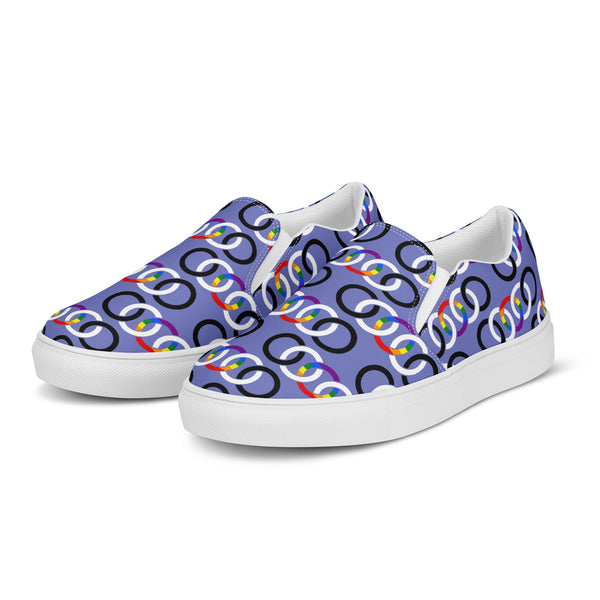 Ally Classic Blue Slip-On Shoes