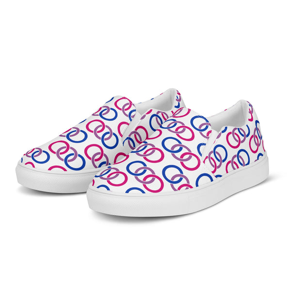 Bisexual Classic White Slip-On Shoes