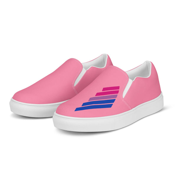 Bisexual Pride Modern Pink Slip-On Shoes