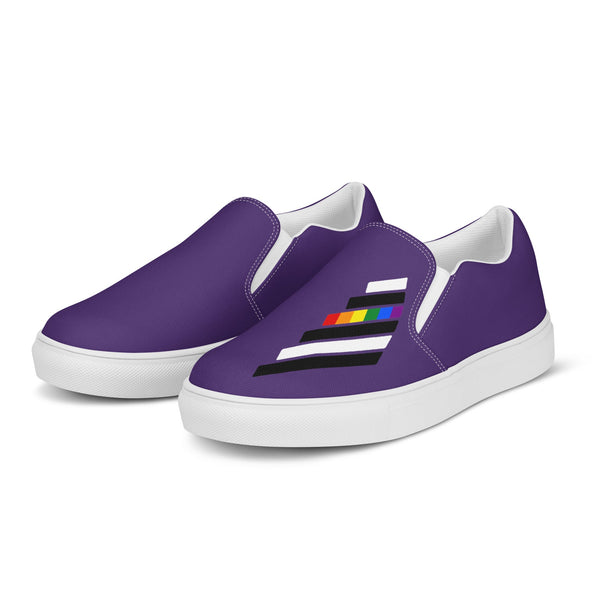 Ally Pride Modern Purple Slip-On Shoes