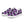 Load image into Gallery viewer, Asexual Pride Casual Purple Slip-On Shoes
