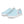 Cargar imagen en el visor de la galería, Pinstriped Transgender Pride Blue Slip-On Shoes
