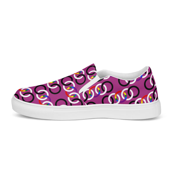 Ally Classic Purple Slip-On Shoes