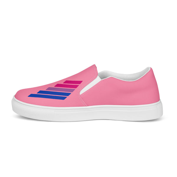 Bisexual Pride Modern Pink Slip-On Shoes