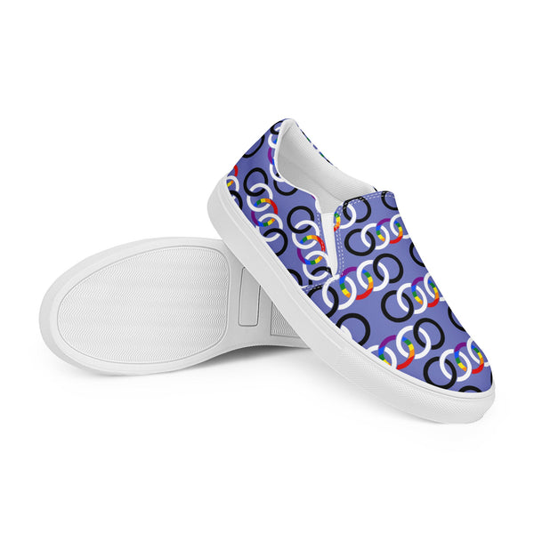 Ally Classic Blue Slip-On Shoes