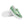 Load image into Gallery viewer, Agender Pride Modern Green Slip-On Shoes
