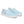 Cargar imagen en el visor de la galería, Pinstriped Transgender Pride Blue Slip-On Shoes
