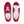 Carica l&#39;immagine nel Visualizzatore galleria, Gay Pride 7 Rainbow Stripes Red Lace-up Men&#39;s Shoes
