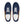 Load image into Gallery viewer, Gay Pride 7 Rainbow Stripes Navy Lace-up Men&#39;s Shoes
