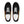 Carica l&#39;immagine nel Visualizzatore galleria, Gay Pride 7 Rainbow Stripes Black Lace-up Men&#39;s Shoes
