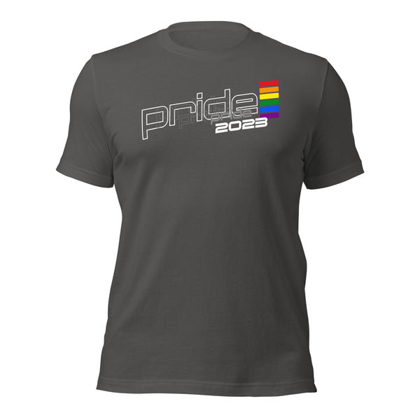 Gay Pride 2023 Slanted Letters T-shirt
