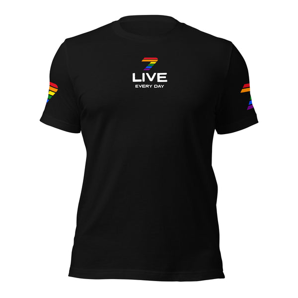 Live | Gay Pride Unisex T-shirt