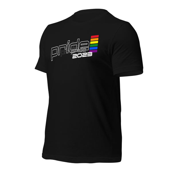 Gay Pride 2023 Slanted Letters T-shirt