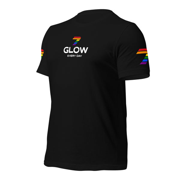 Glow Gay Pride Unisex T-shirt