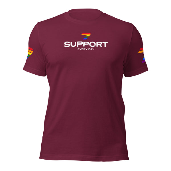 Support Gay Pride Unisex T-shirt